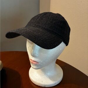 J. Crew Black Denim Cap